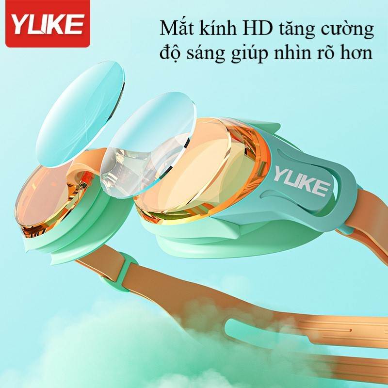 Kính bơi trẻ em YUKE SC13 độ nét cao ( chính hãng )