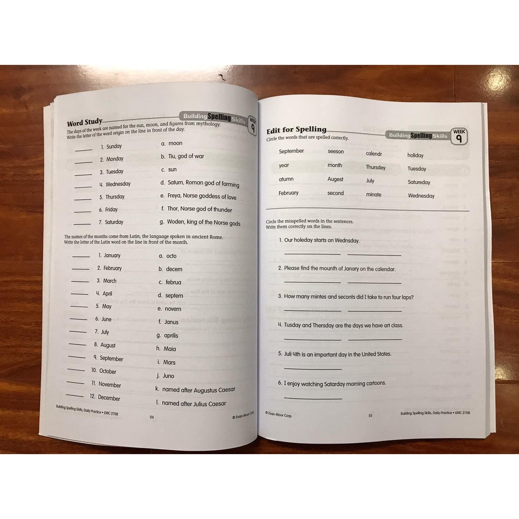 Bộ 6q - Building Spelling Skills
