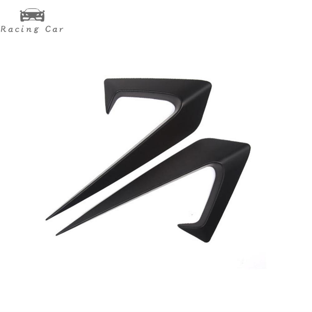 Racingcar 2Pcs Car Side Camera Protection Cover Kit Decoration Sticker Car Modification Accessories for Tesla Model 3