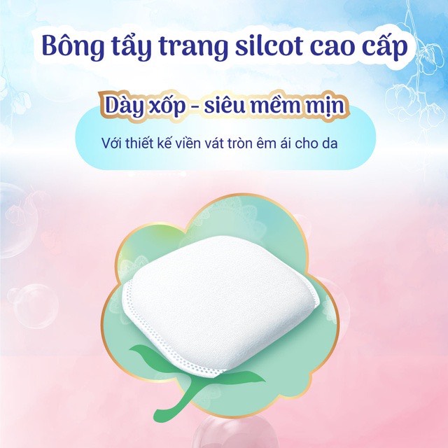[CHÍNH HÃNG] Bông tẩy trang Silcot [LEFA]