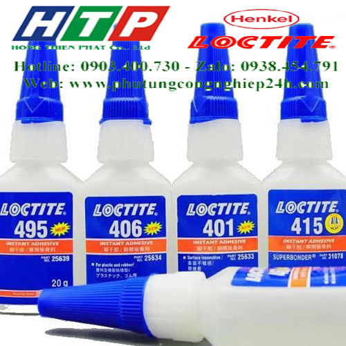 Thông tin kỹ thuật keo loctite 401 - 20gr