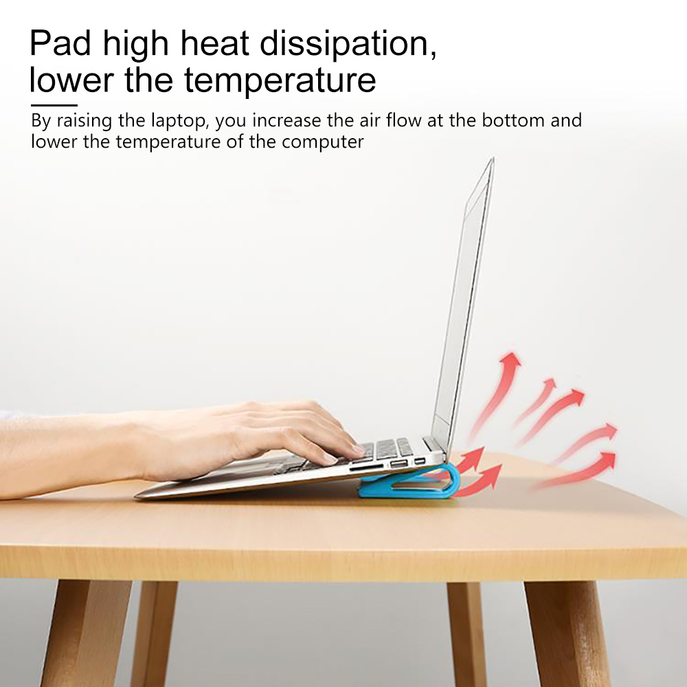 【New arrival】Laptop Stand Adjustable Bracket Desktop Computer Mini portable Increased Shelf Cooling Base Bracket Office Supplies Protective. 
