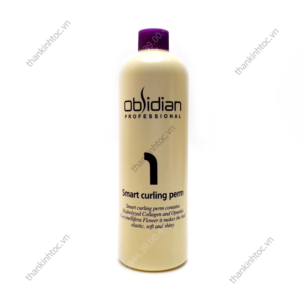 Thuốc uốn 3d obsidian smart curling perm 500ml/500ml