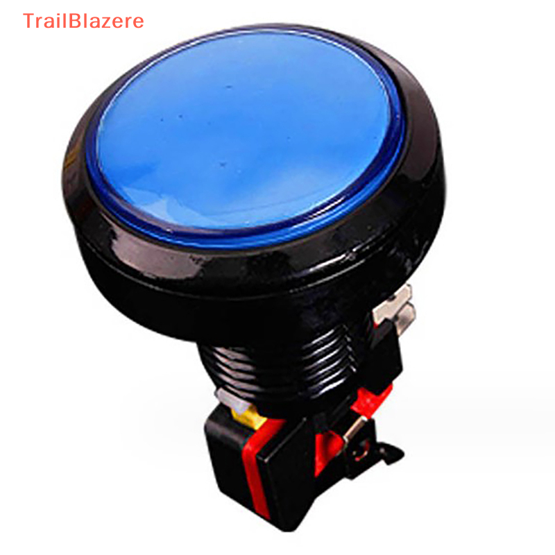 TrailB 1 cái 45 mét push button Arcade nút Led Micro chuyển đổi 12V Power Button chuyển đổi thiết lập màu xanh lá cây Vàng Đỏ Trắng Xanh