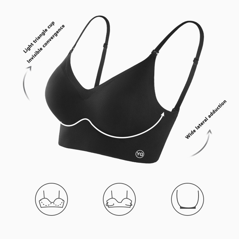Women Invisible Bra Deep U Plunge Bras Backless Top For Dresses Sexy Lingerie With Transparent Strap Push Up Strapless Underwear LUKE. 