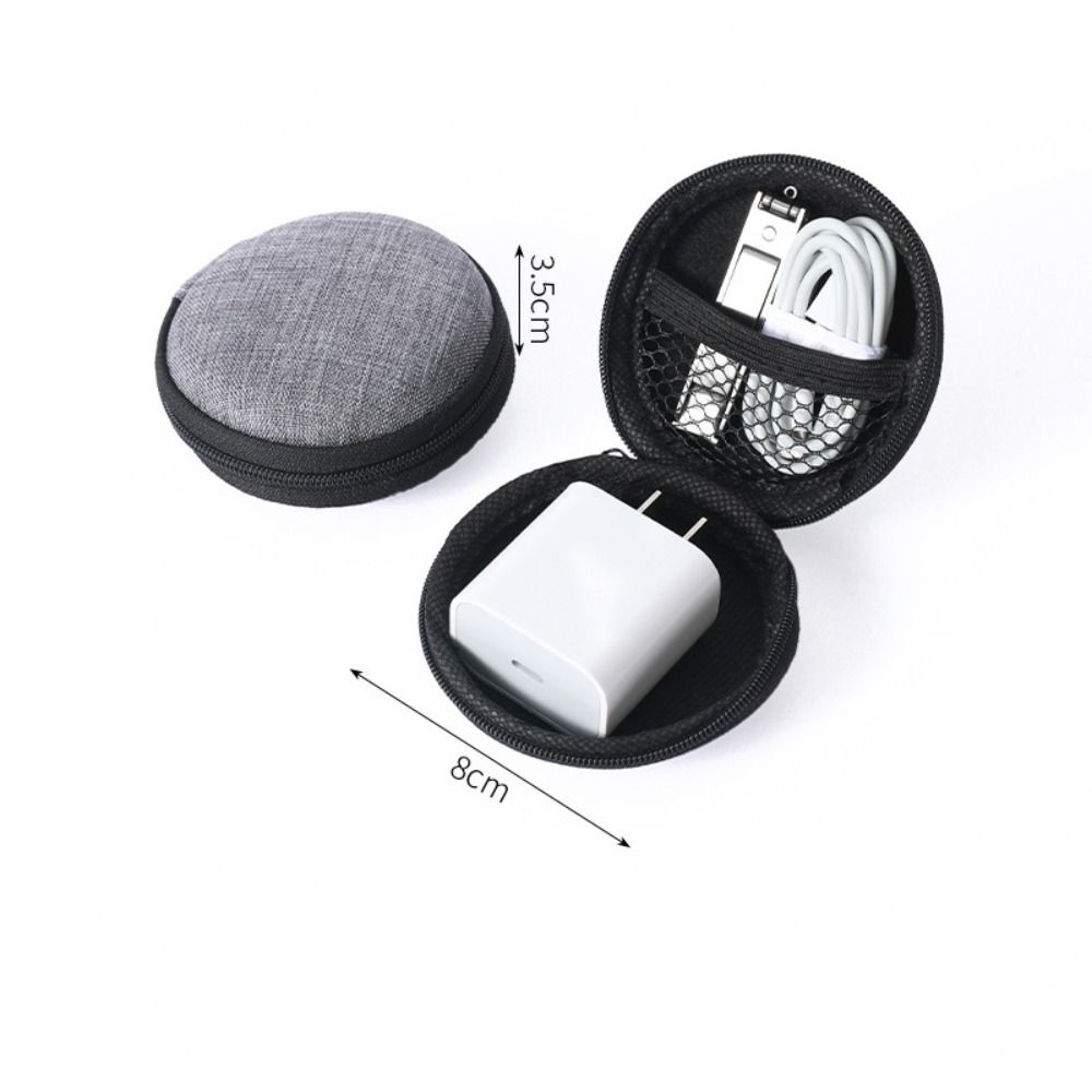MISAP Multifunctional Digital Storage Bag Earphone U Disk Protective Cover Portable Accessories Charger Data Cable Organizer