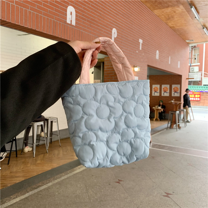 JJT Thermal bag Thermal bag Lunch box bag Lunch box bag lunch box bag Thermal bag with handle, can keep heat/cold. Women's work bag women's fashion bags Women's shoulder bag Beautiful handbag Cloth bag with zipper, shoulder bag, women's bag big bag