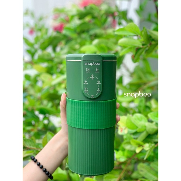MÁY SỮA HẠT, SINH TỐ, NẤU CHÁO MINI SNAPBEE (TẶNG BÌNH GIỮ NHIỆT SNAPBEE)