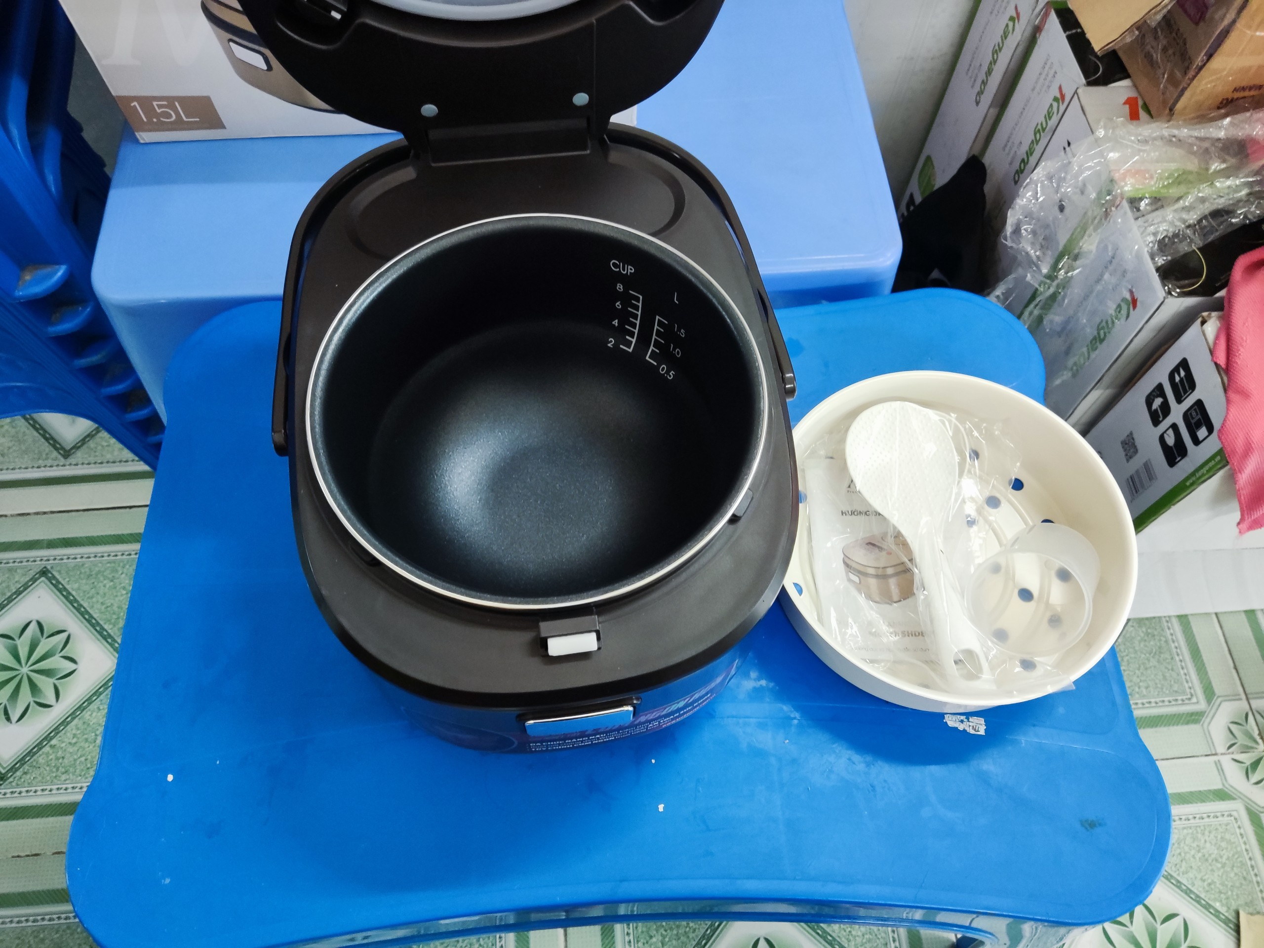 [HCM]Nồi cơm điện cao tần Sunhouse Mama SHD8955 (1.5 lít)
