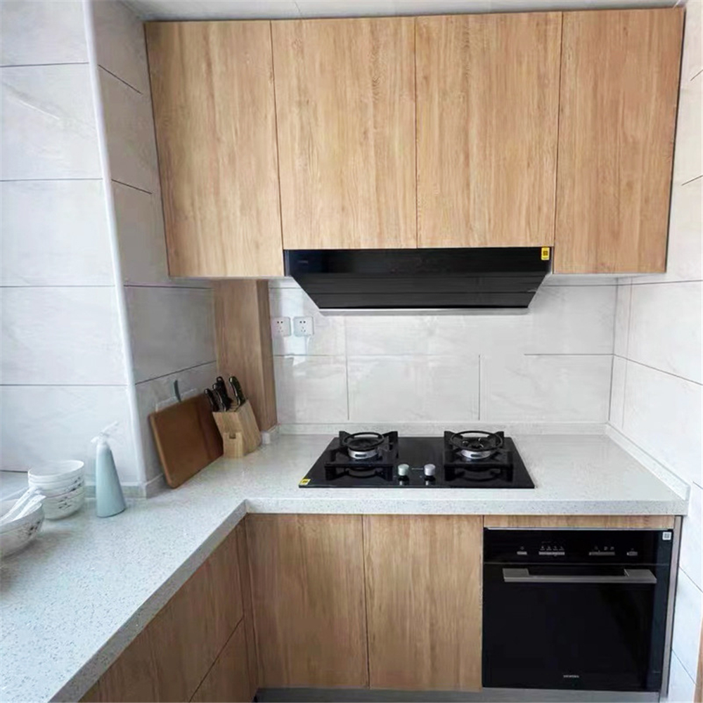 【Hot deal】 1 Roll Pvc Oil-proof Wood Grain Sticker Self-adhesive Wallpaper For Kitchen Countertop Cabinet Table Wall Renovation.