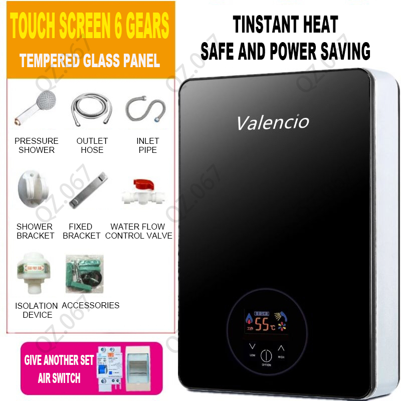 【Express Delivery】Instant Tankless Electric Water Heater Fast Heat Type