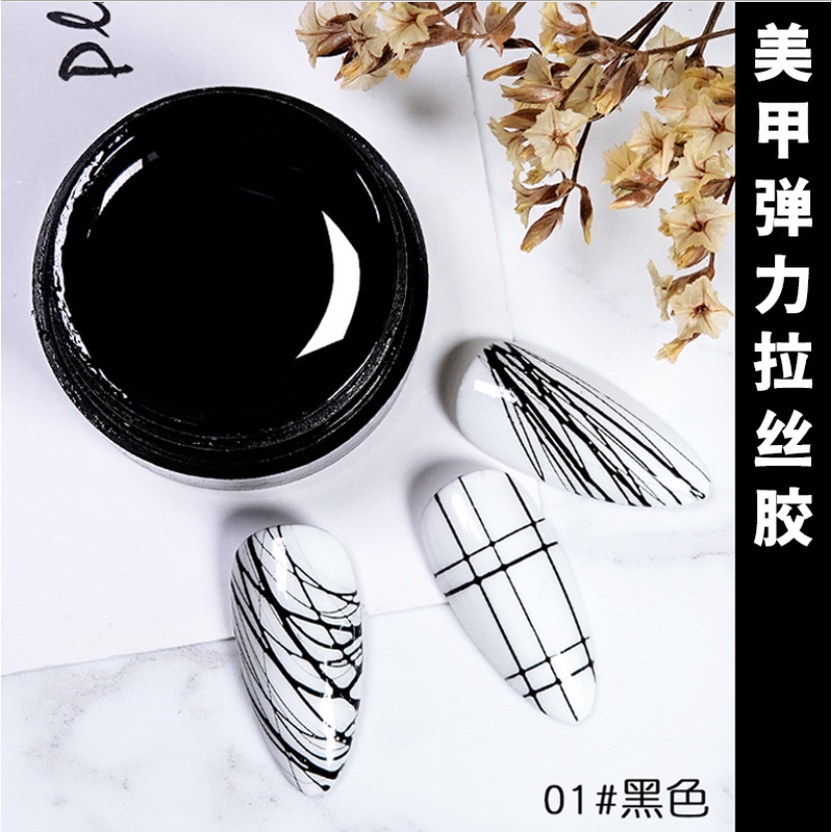 Gel Nhện Trang Trí Móng LINE UV 8ml Siêu Dai