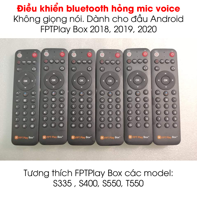 Điều khiển cho đầu Android FPTPlay Box các phiên bản - Thanh lý ( Đọc kỹ mô tả )