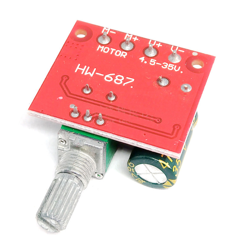 Dc 5V-35V 0-5A 90W Tốc độ động cơ PWM một chiều điều khiển mô-đun điều khiển tốc độ có thể điều chỉnh điều khiển thống đốc Hội Đồng Quản trị chuyển đổi 12V 24V