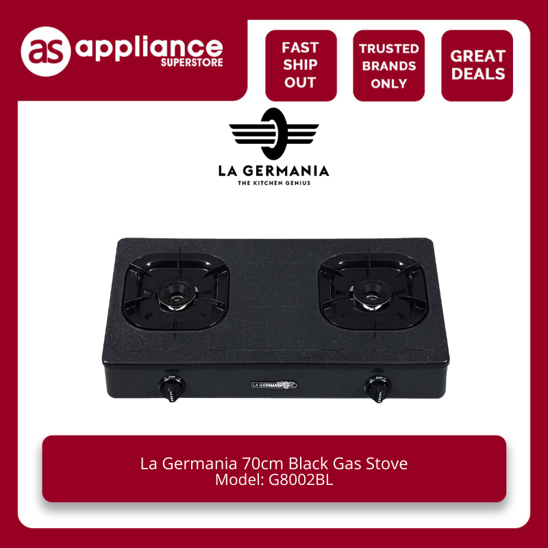 La Germania 70cm Black Gas Stove G8002BL Lazada PH