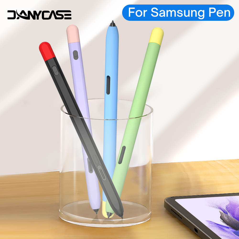 Silicone%20Pencil%20Case%20For%20Samsung%20S%20Pen%20Tab%20S7%20FE%20S8%20Plus%20S9%20Ultra%20S6%20Lite%20Stylus%20Touch%20Pen%20Cover%20Non-slip%20Protection%20Sleeve%20Case%20-%20Image%208