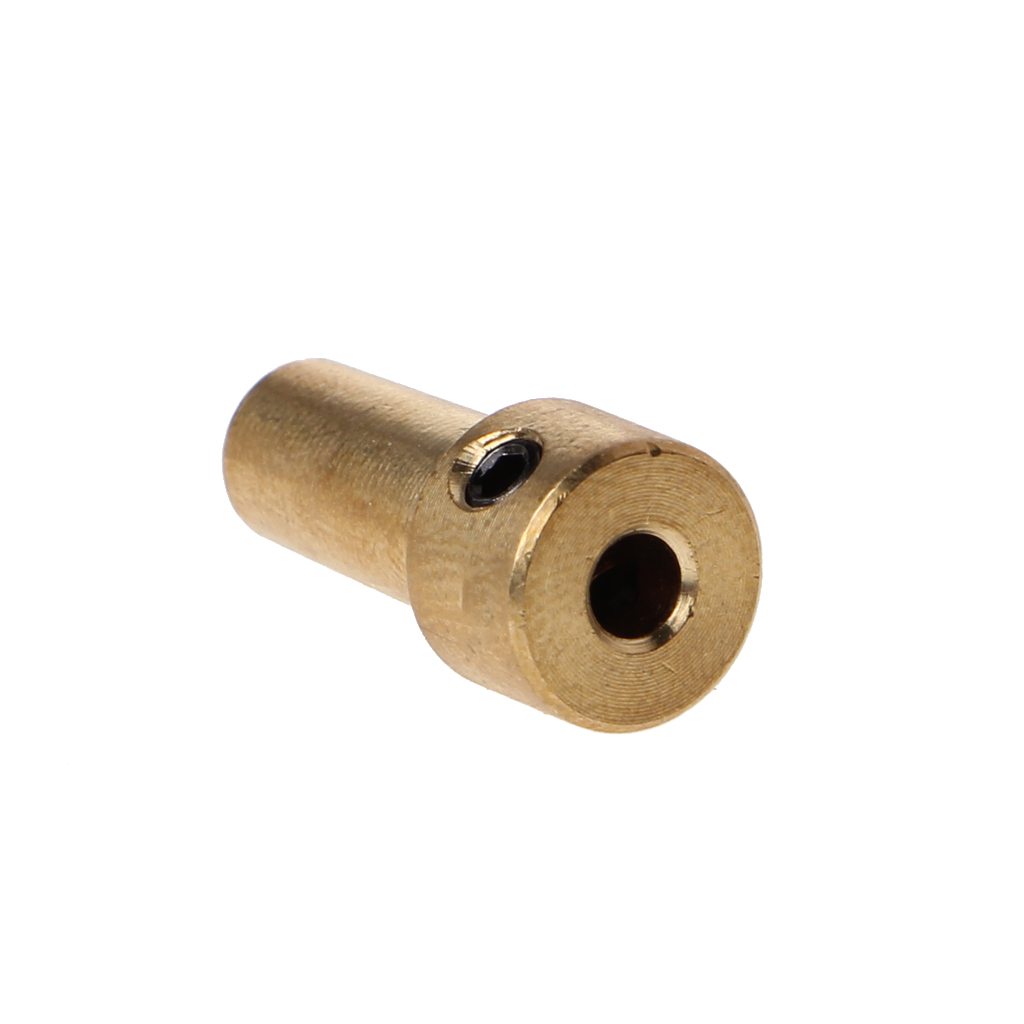 Brass 3.17mm Electric Drill Chuck JT0 Coupling Motor Shaft Coupler Clamp Fixture