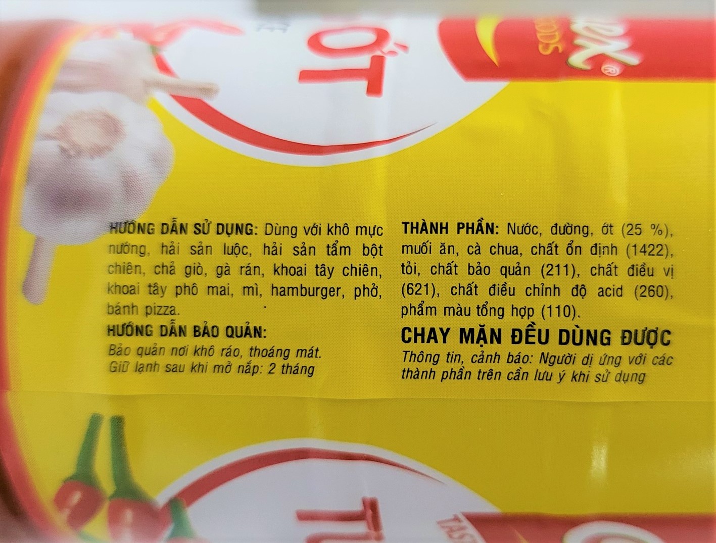 [Chai pet 270g] TƯƠNG ỚT [VN] CHOLIMEX Chilli Sauce