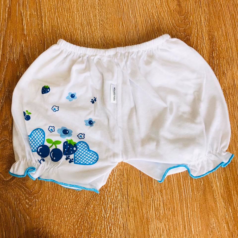 Combo 10 quần phòng dâu bé gái 3-17kg
