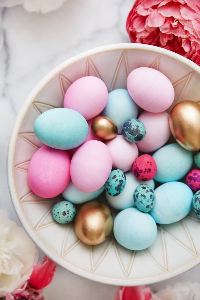 Combo 10 Trứng Phục Sinh Và Ổ Rơm Nhiều Mẫu Trang Trí Lễ Phục Sinh - 10pcs Colorful Easter Eggs and Straw Nest Combo For Spring Displays and Easter Decorations LPS17