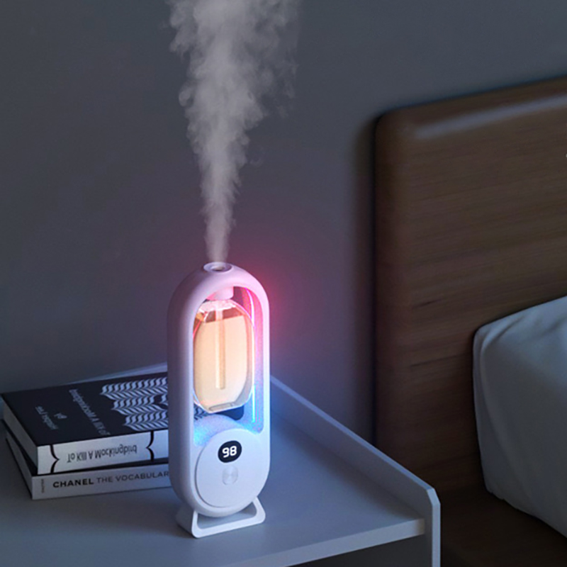 5Gear Aroma Diffuser Fragrance Essential Oil Aromatherapy Machine Timing Air Freshener Colorful Light Living Bedroom Toilet YULING. 