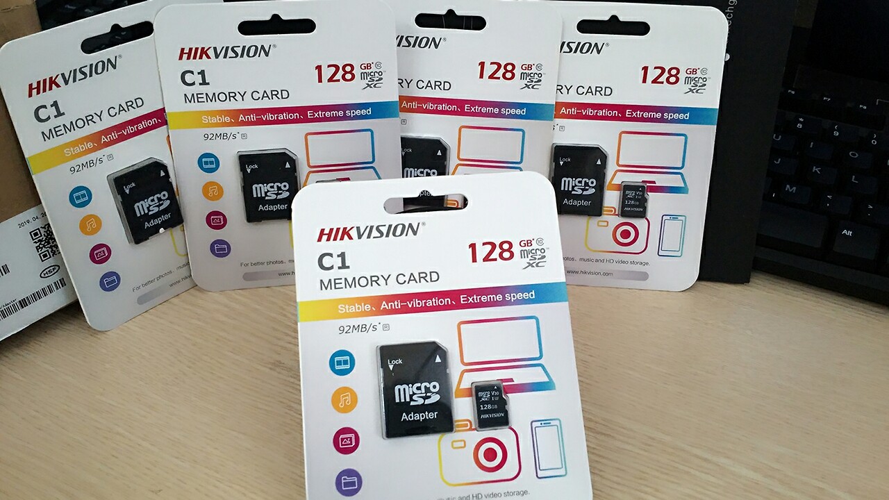 Thẻ nhớ Micro SD Hikvision 32GB 64GB 128GB Class 10 tốc độ 92MB/s - TRANGIATELECOM
