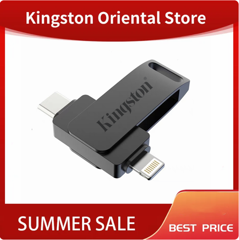 Kingston ios pendrive 256gb 512gb 1tb type-c for iphone ipad android usb stick otg usb flash drive