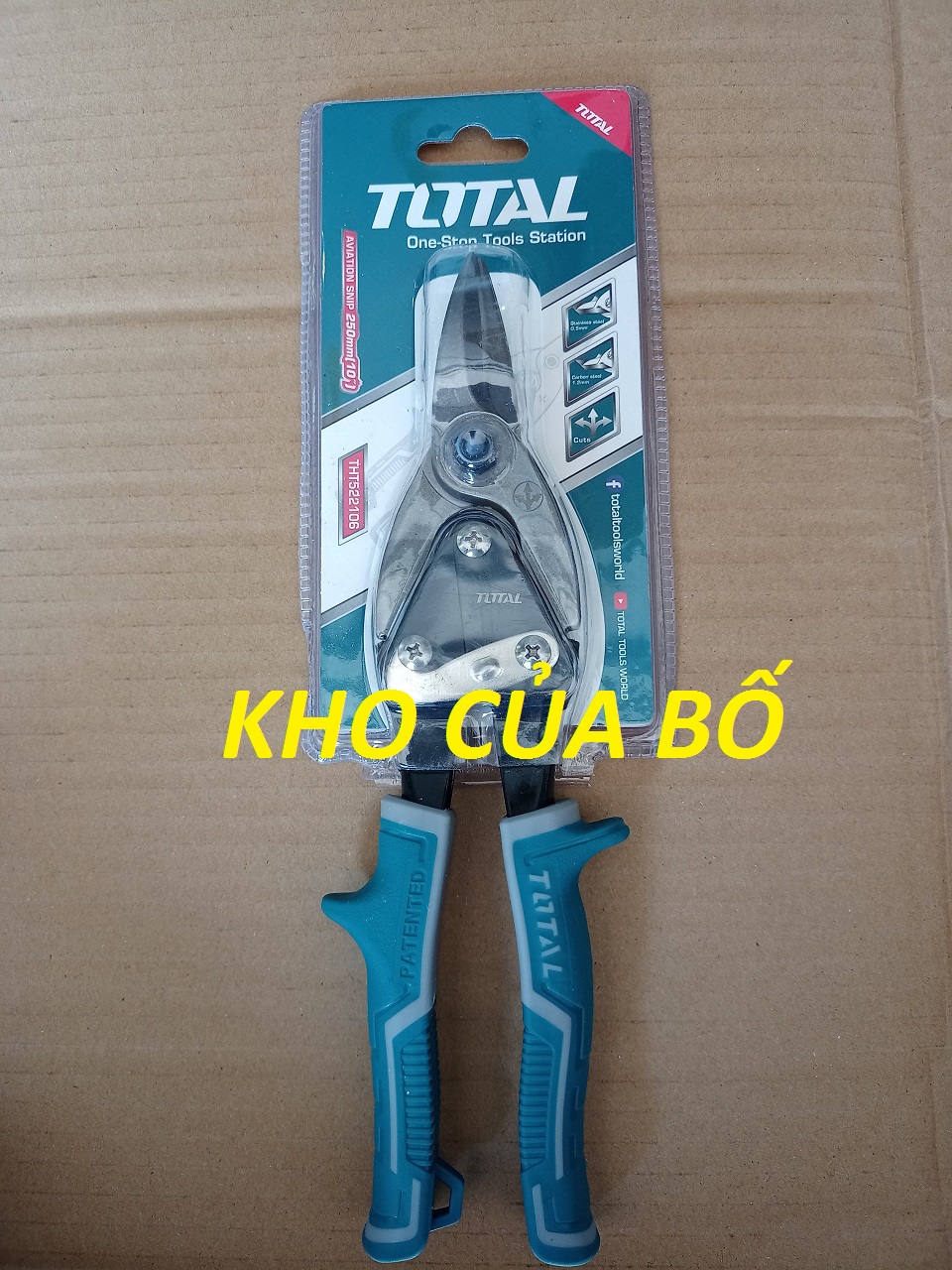 Kéo cắt tole , total ,tht522106