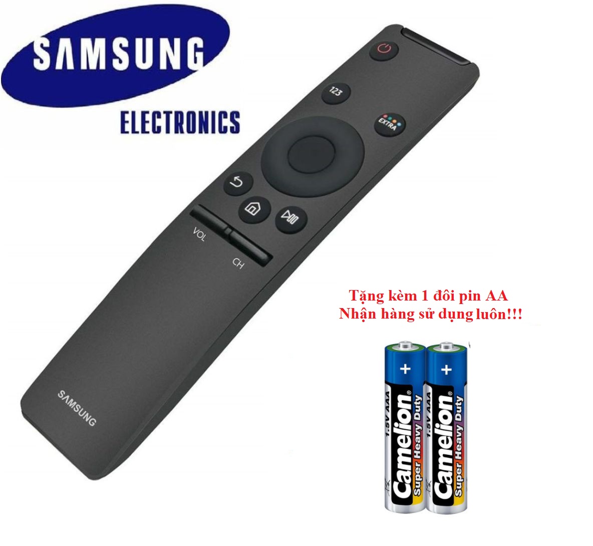 Remote tivi samsung 4k smart internet hãng