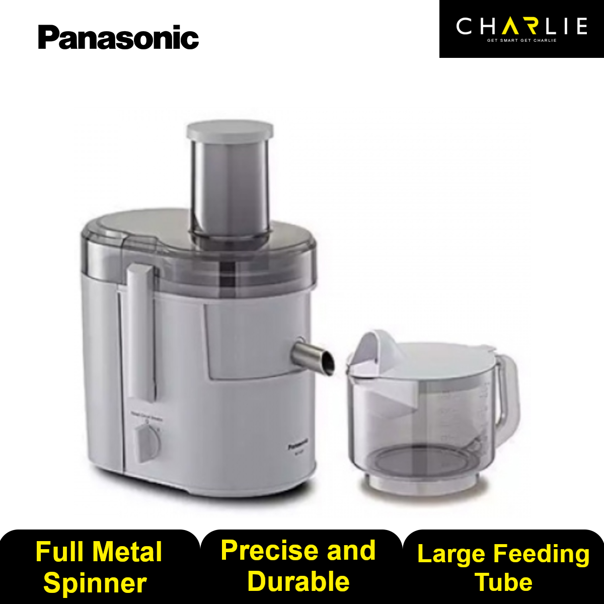 PANASONIC MJSJ01 WHITE JUICER Lazada