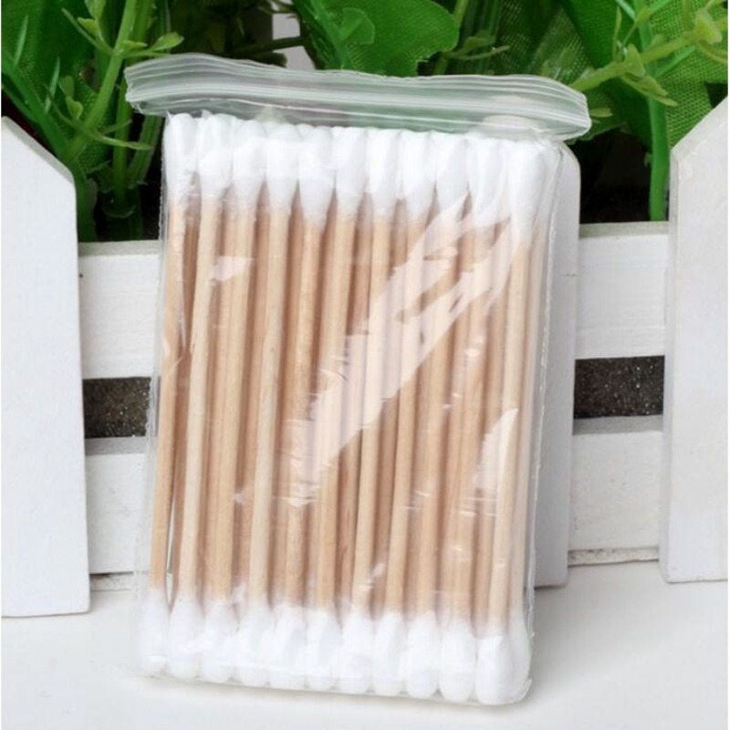 Gói 100 chiếc tăm bông tiện lợi