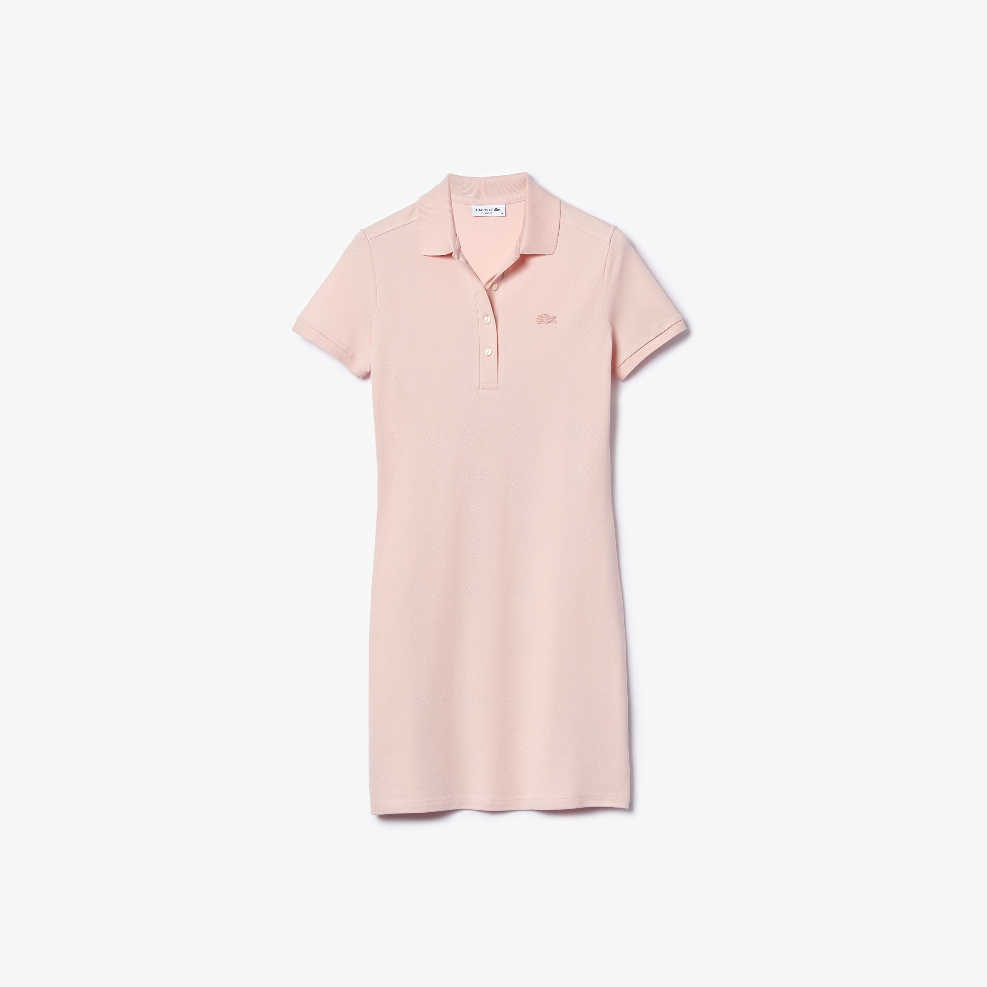 women's pink polo dress