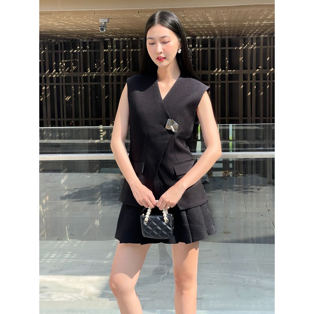 JOVEN Áo Gile Luke Trẻ Trung Thanh Lịch
