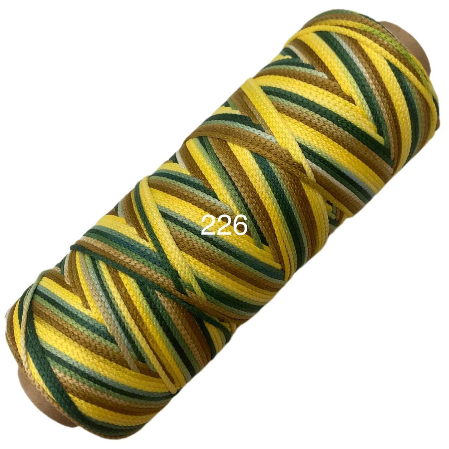 Sợi Dệt loang ombre cuộn 125g - 2mm