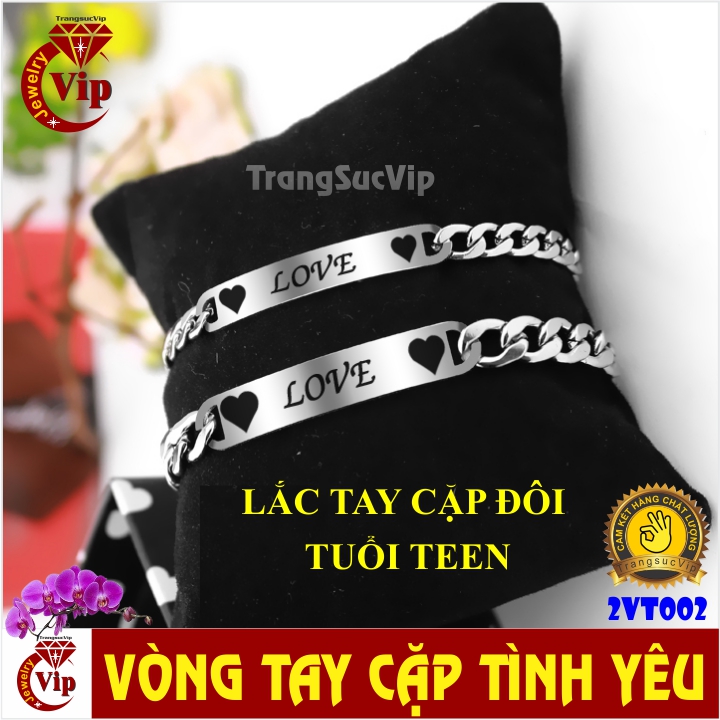 [HCM]LẮC CẶP INOX Chữ CK VK