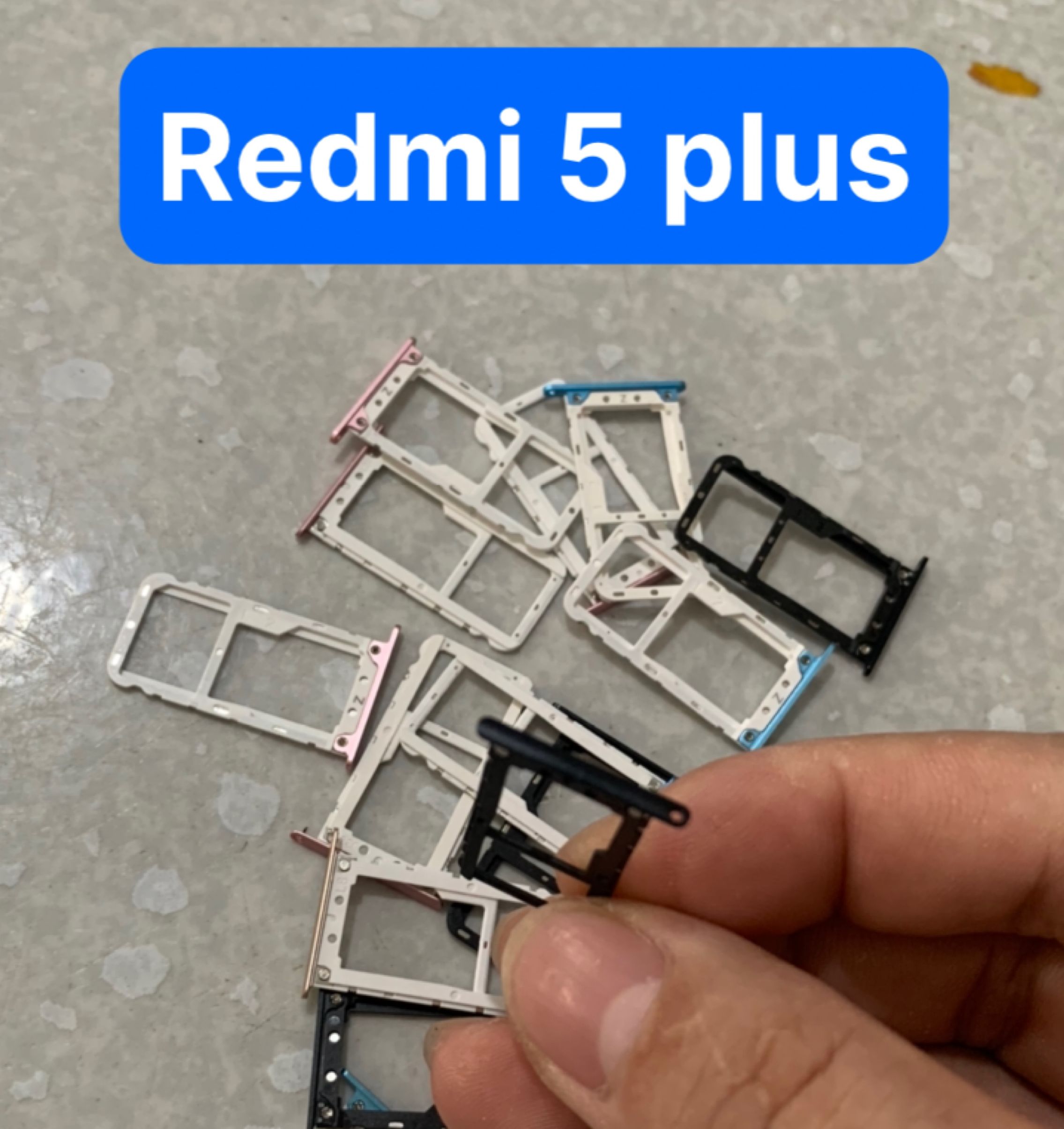Khay sim xiaomi Redmi 5 plus