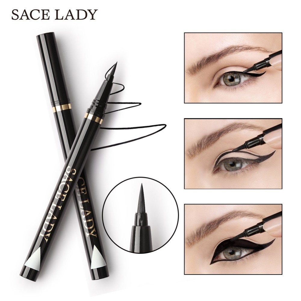 SACE%20LADY%20Liquid%20Eyeliner%20Waterproof%20Makeup%20Black%20Eye%20Liner%20Pencil%20Long%20Lasting%20Make%20Up%20Smudge-proof%20Pen%20Natural%20Brand%20Cosmetic%20-%20Image%208