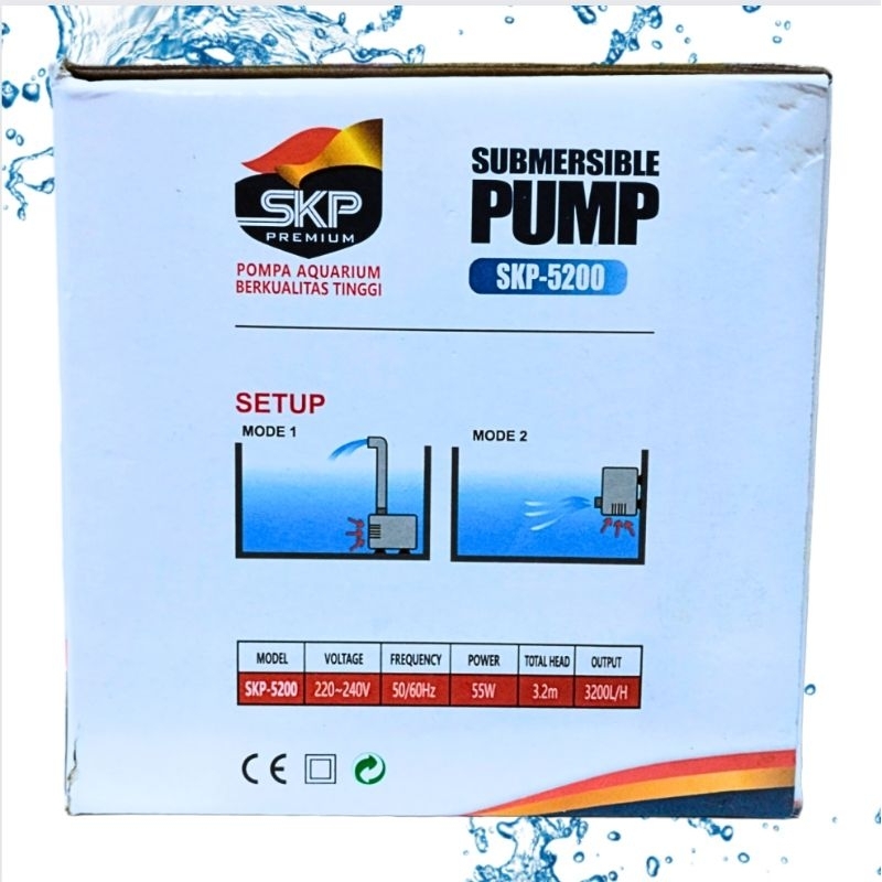 SKP PREMIUM 5200 pompa kolam submersible pump