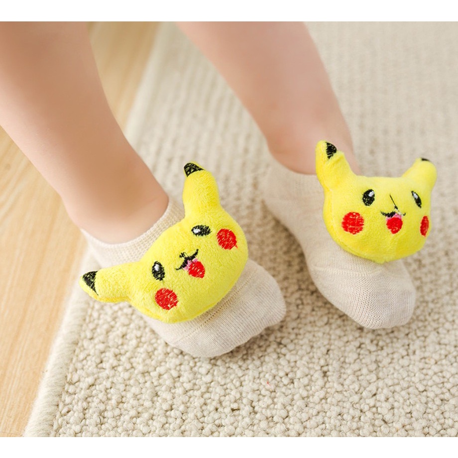 Vớ tất hình thú 3D chống trượt cho bé (S-M)