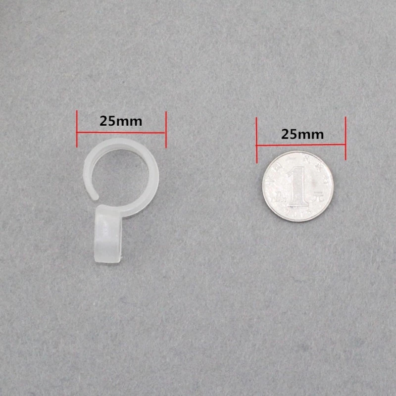 10/20Pcs Quần Áo Móc Áo Móc Windproof Nhựa Gió Treo Khóa Móc Clip Windproof Quần Áo Móc Áo Kẹp