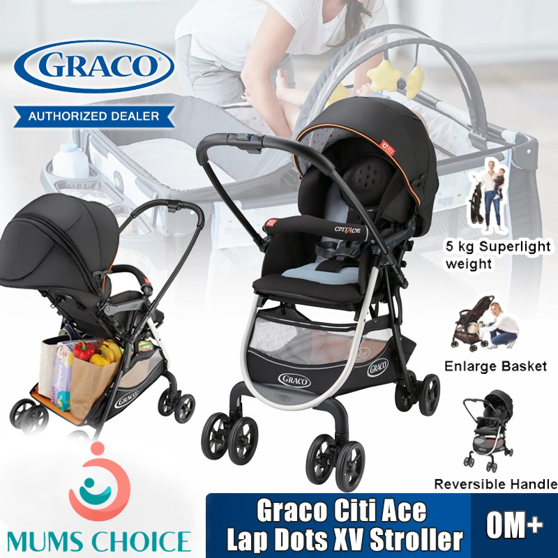 graco citiace lap dots xv stroller