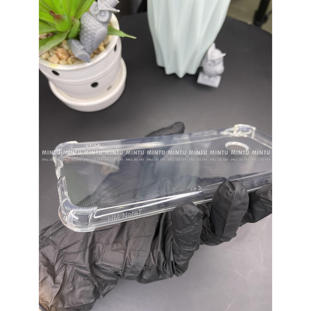 Ốp Xiaomi Redmi Note 7 / Note 7 Pro - Loại trong suốt chống sốc
