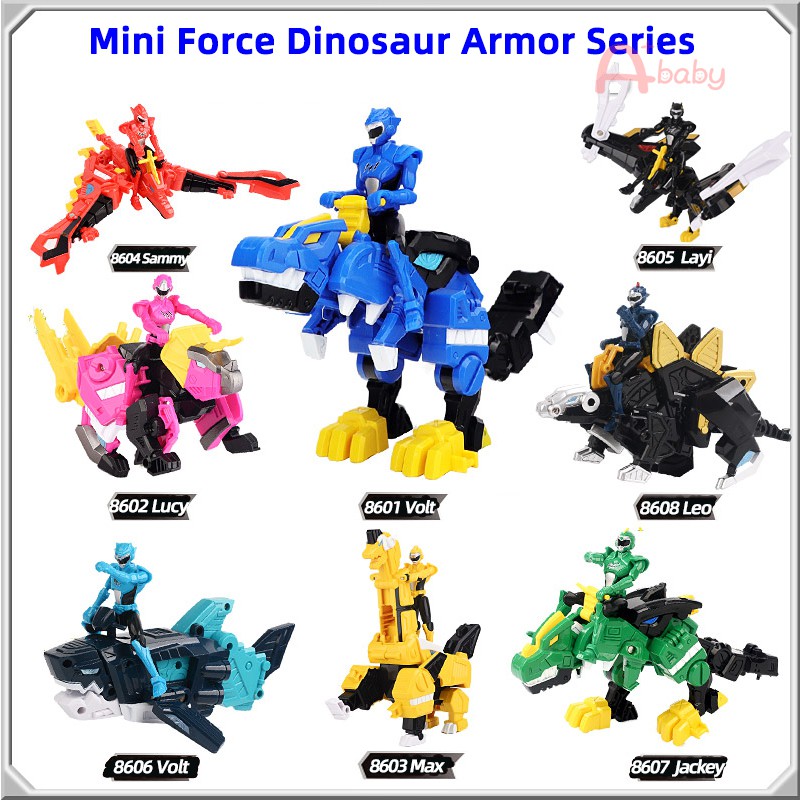 利Mini Force Đồ chơi robot biến hình độc đáo cho bé
