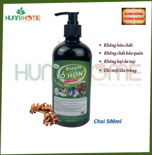 Nước rửa bát Enzyme Bồ hòn Huna'shome 500 ml