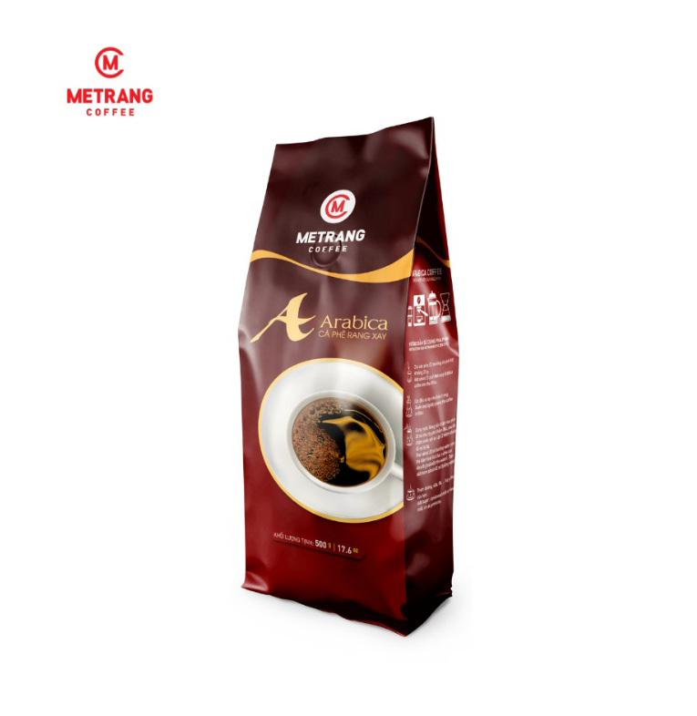 Cà Phê Mê Trang Arabica (100% Hạt Arabica)Túi Bột