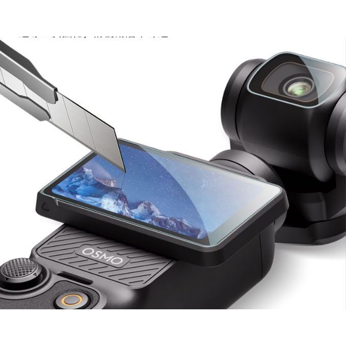 Kính cường lực DJI Osmo Pocket 3 độ cứng 9H 2.5D