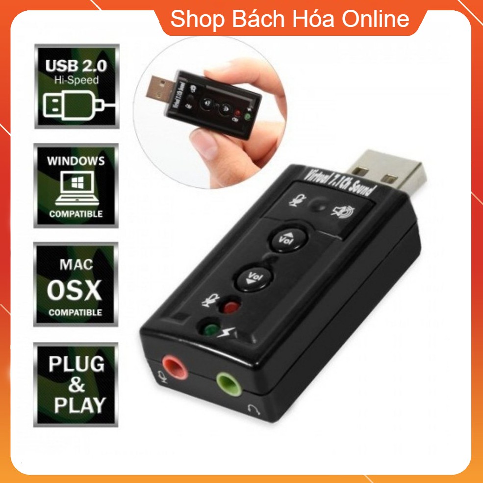 Usb ra sound 7.1 3d loại xịn
