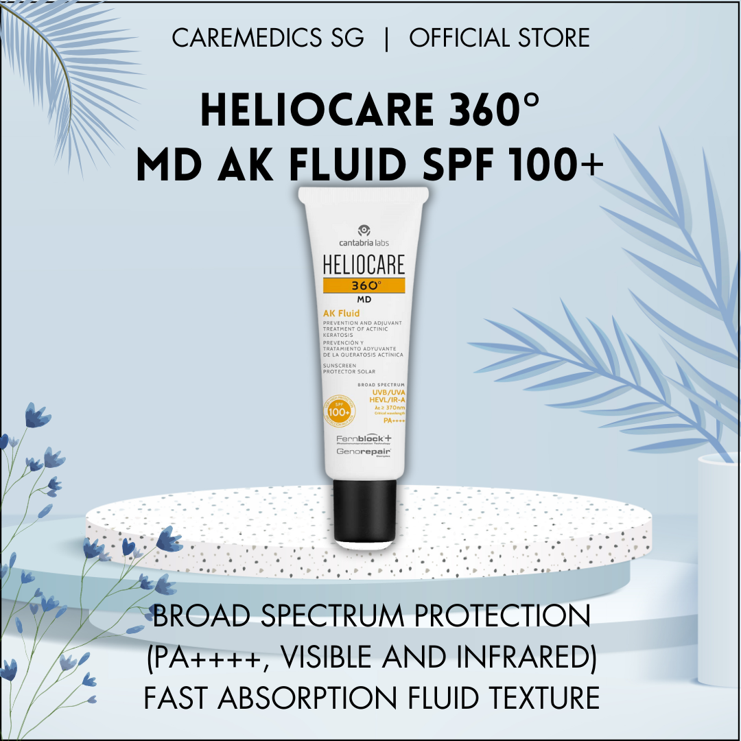 Heliocare 360 MD AK Fluid SPF100+ Broad spectrum protection (SPF100