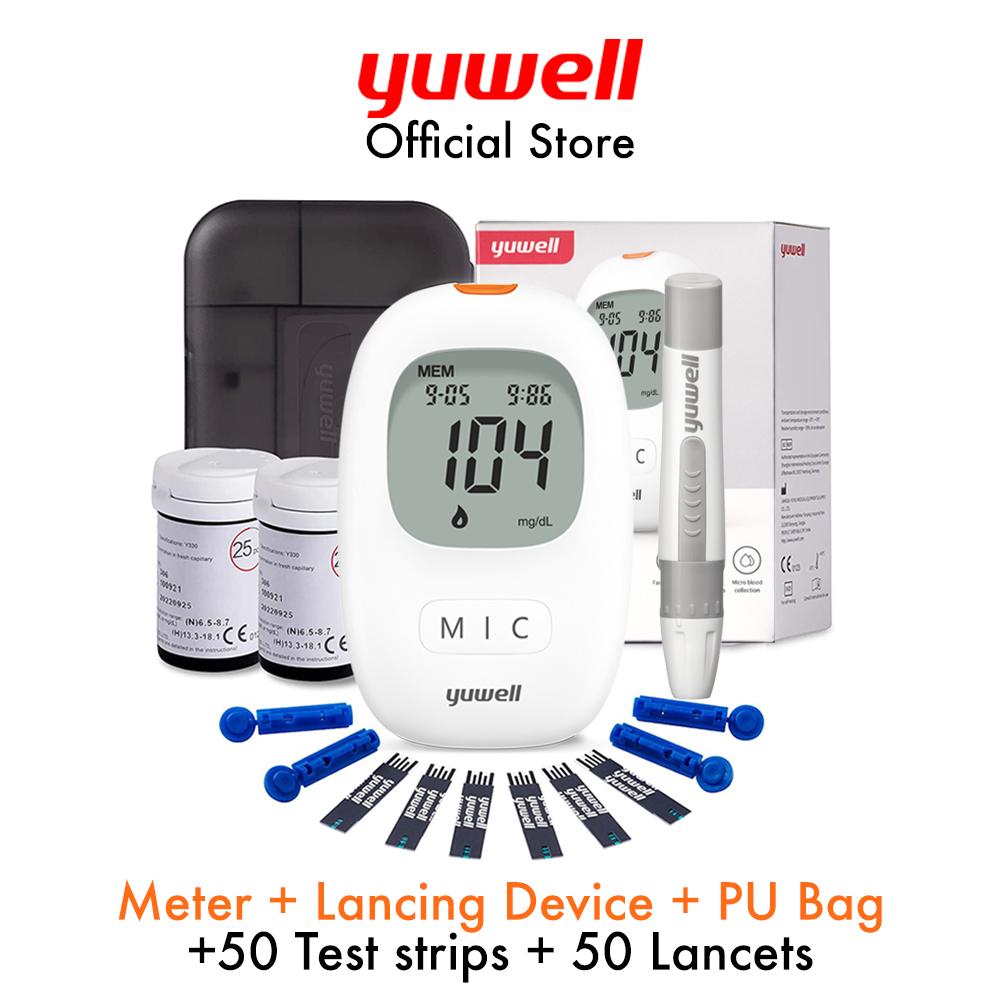 [KKM LULUS] Yuwell Blood Glucose Monitor 710 (Diabetic Blood Sugar Test