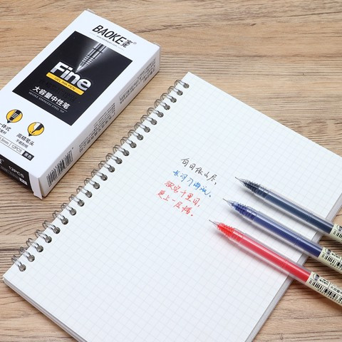 Hộp 12 Bút gel Baoke PC5028 nét 0.5mm